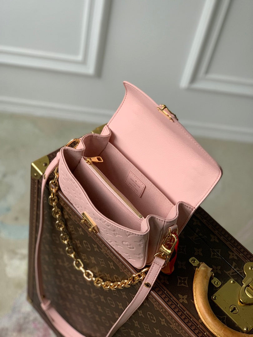 Sac à main Petite Malle – Réf. 22942 · Rose