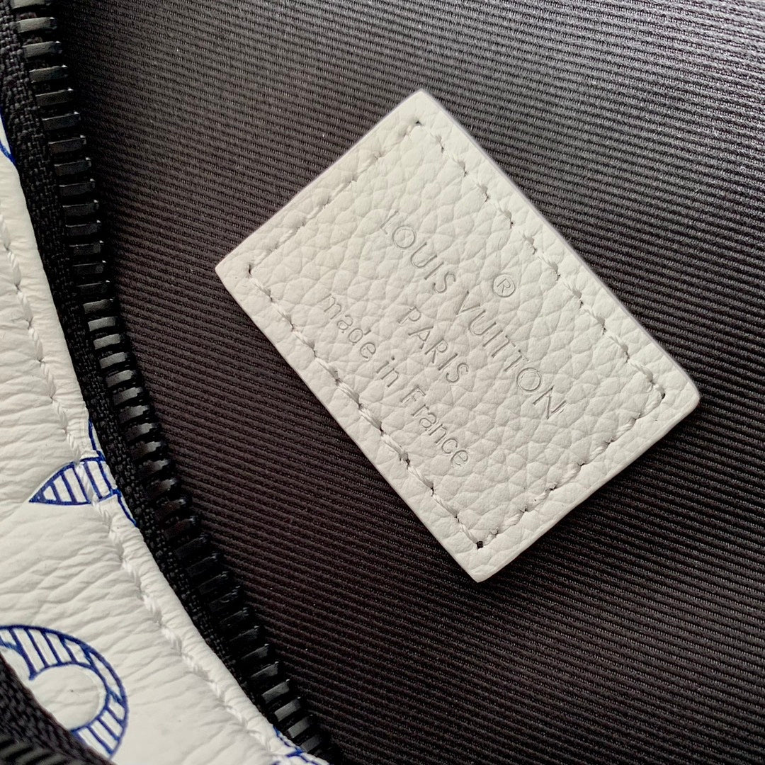 Sacoche Banane – Réf. M25227 · Monogram Blanc