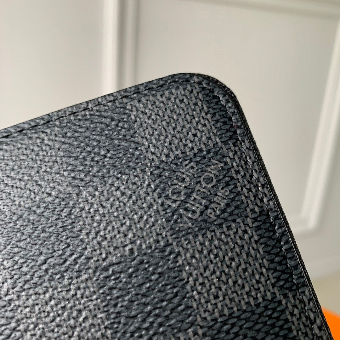 Portefeuille – Réf. M63076 · Damier Graphite