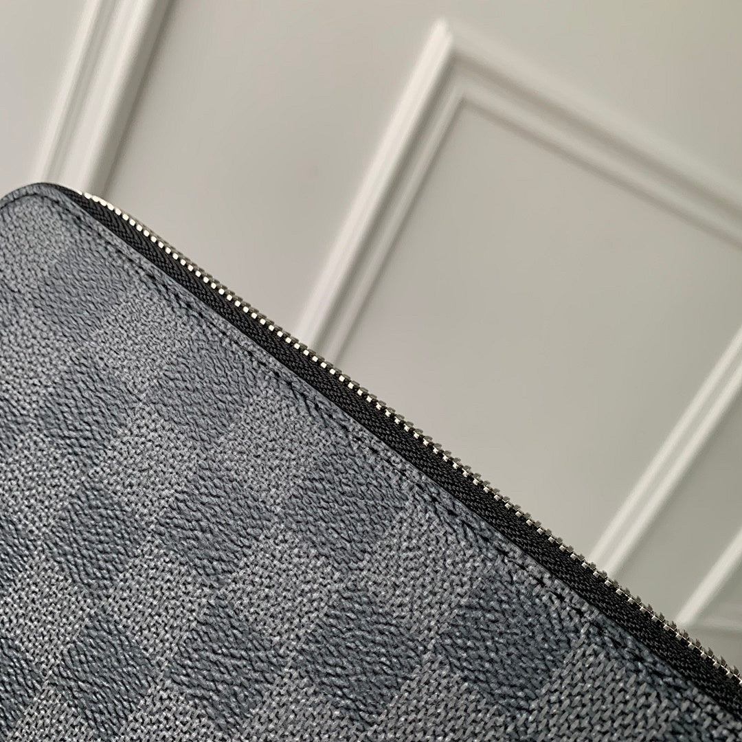 Portefeuille – Réf. M63076 · Damier Graphite