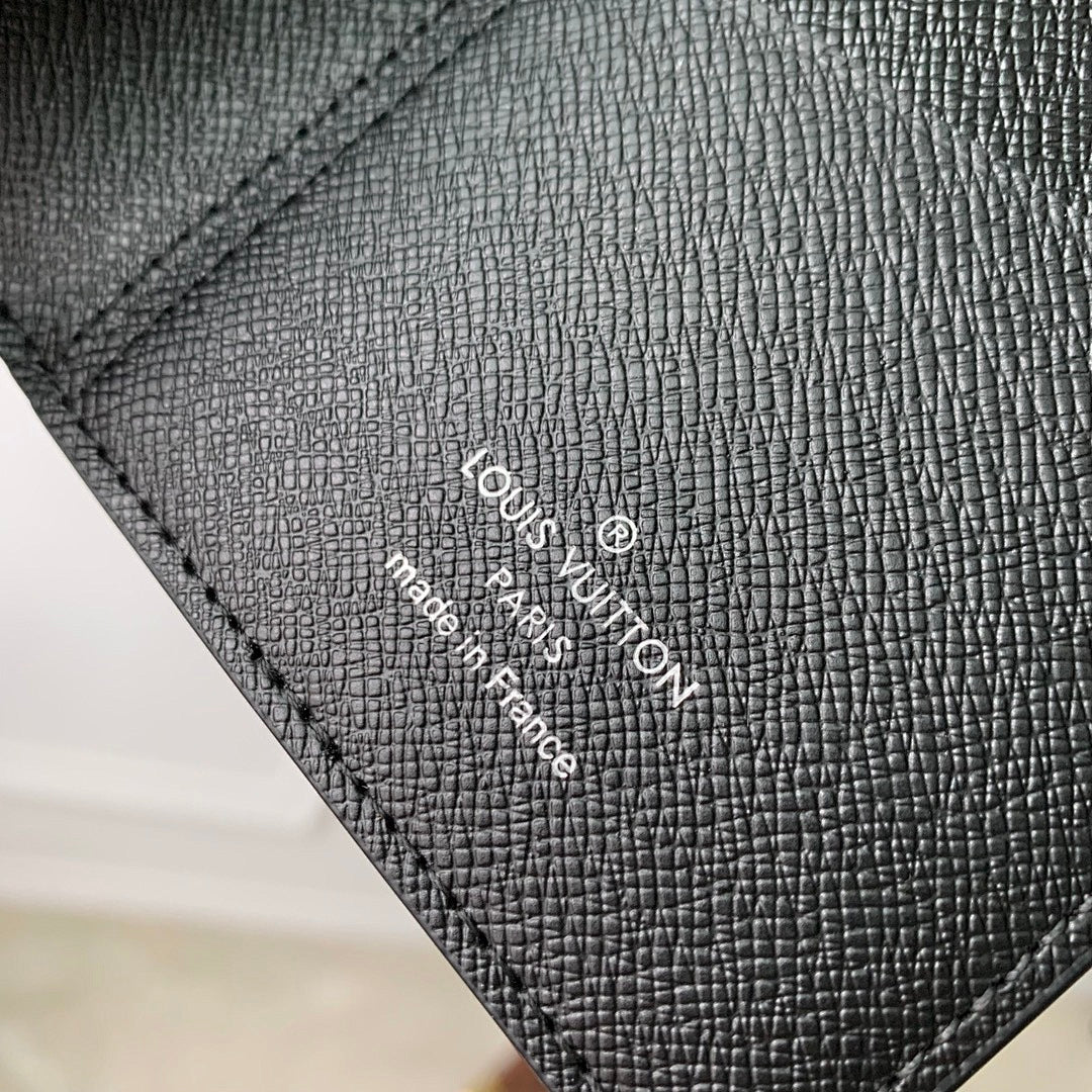 Portefeuille – Réf. M62665 · Damier Graphite