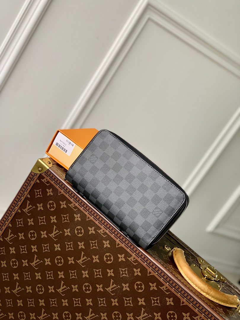 Portefeuille – Réf. M41503 · Damier Graphite