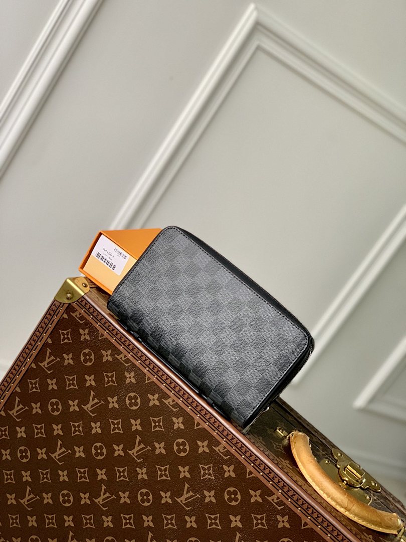 Portefeuille – Réf. M41503 · Damier Graphite