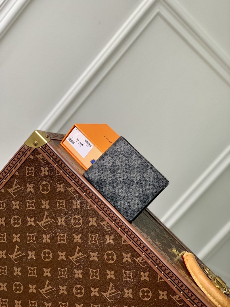 Portefeuille – Réf. M41503 · Damier Graphite