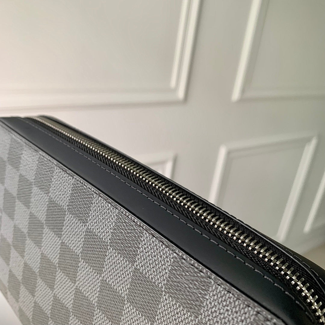 Portefeuille – Réf. M41503 · Damier Graphite