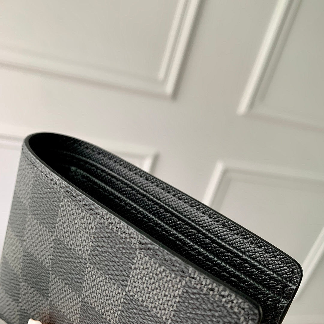 Portefeuille – Réf. N62663 · Damier Graphite
