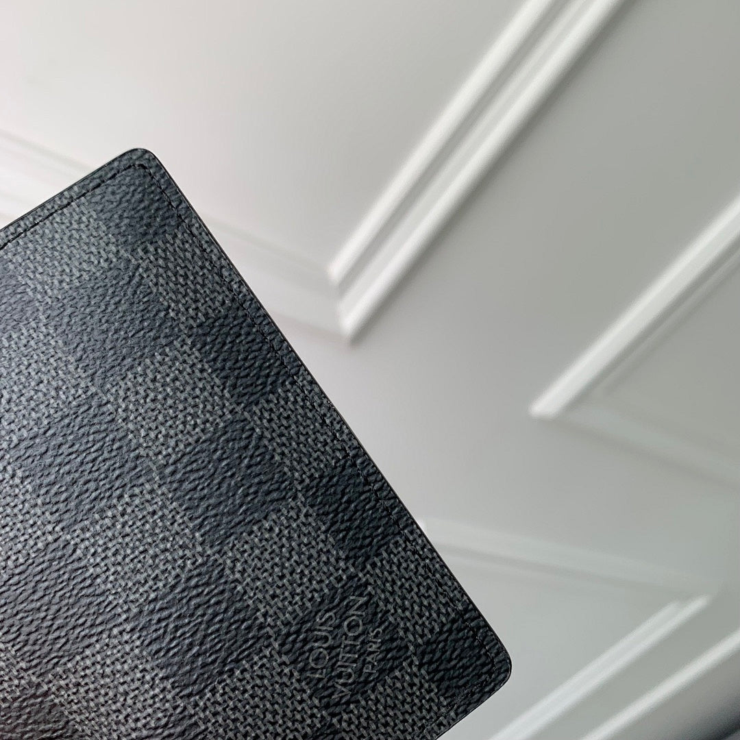 Portefeuille – Réf. M63143 · Damier Graphite