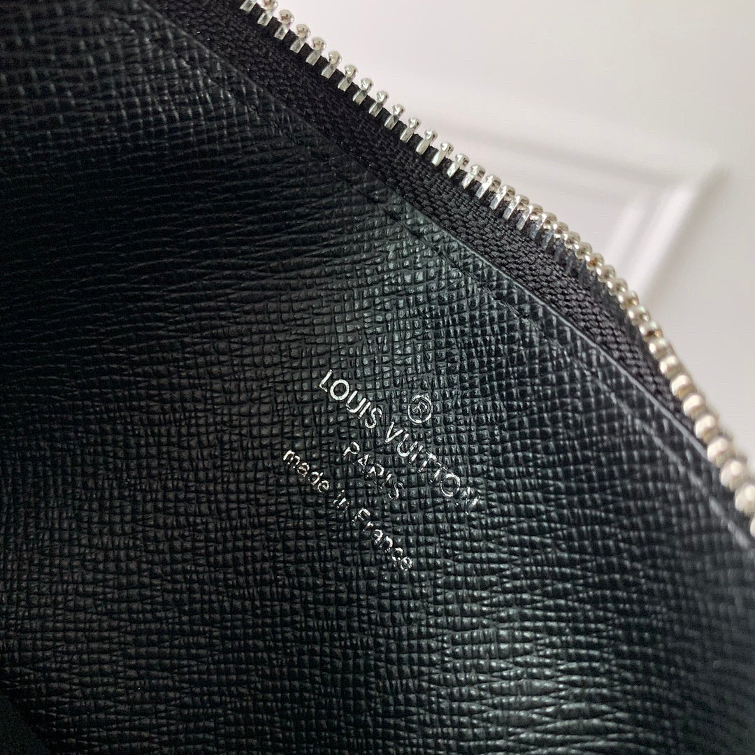 Portefeuille – Réf. M64038 · Damier Graphite