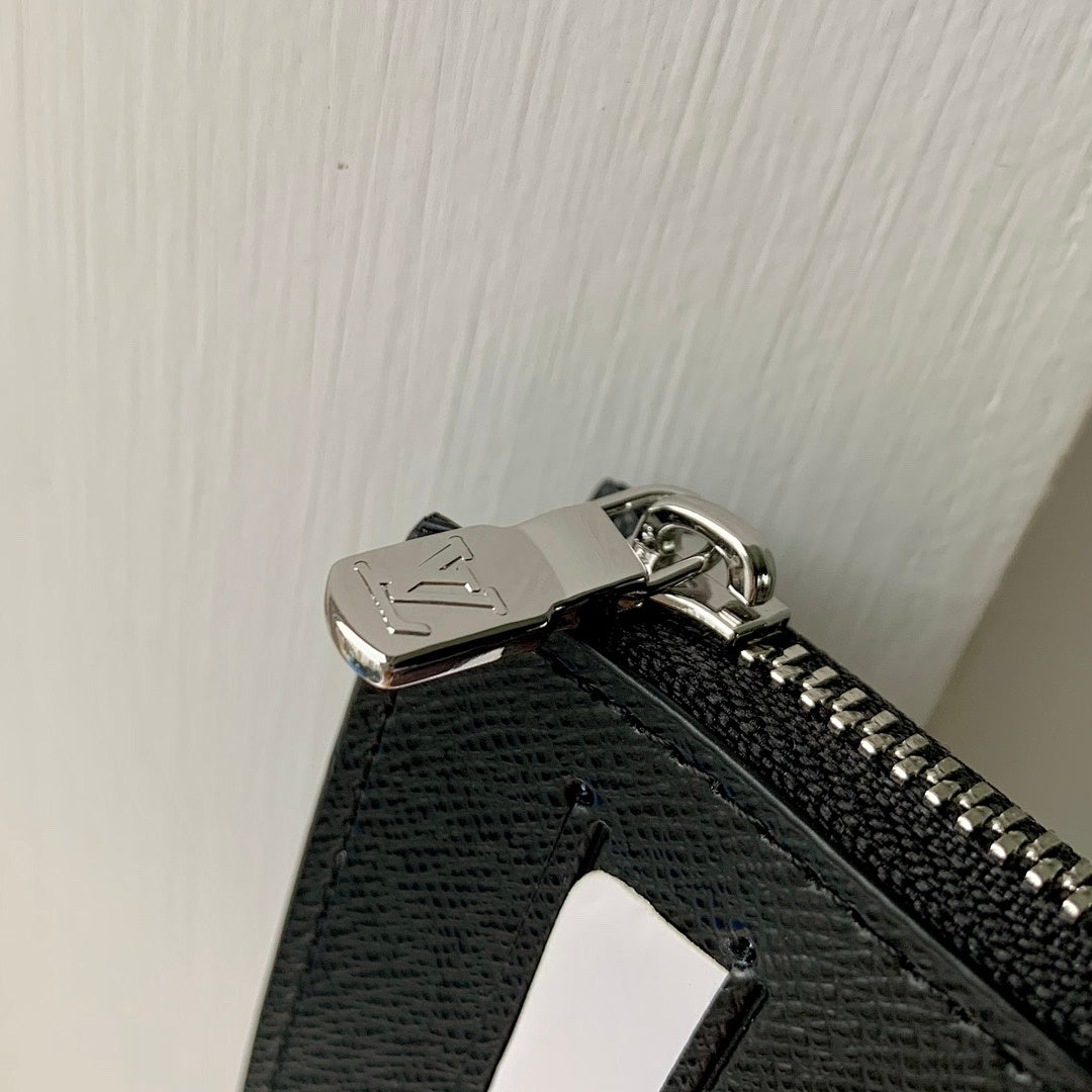 Portefeuille – Réf. M64038 · Damier Graphite
