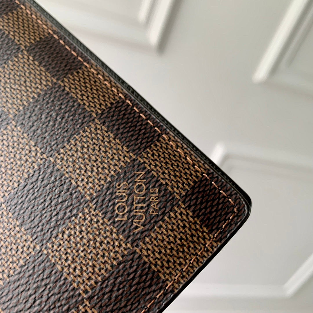 Portefeuille – Réf. M63145 · Damier Ébène