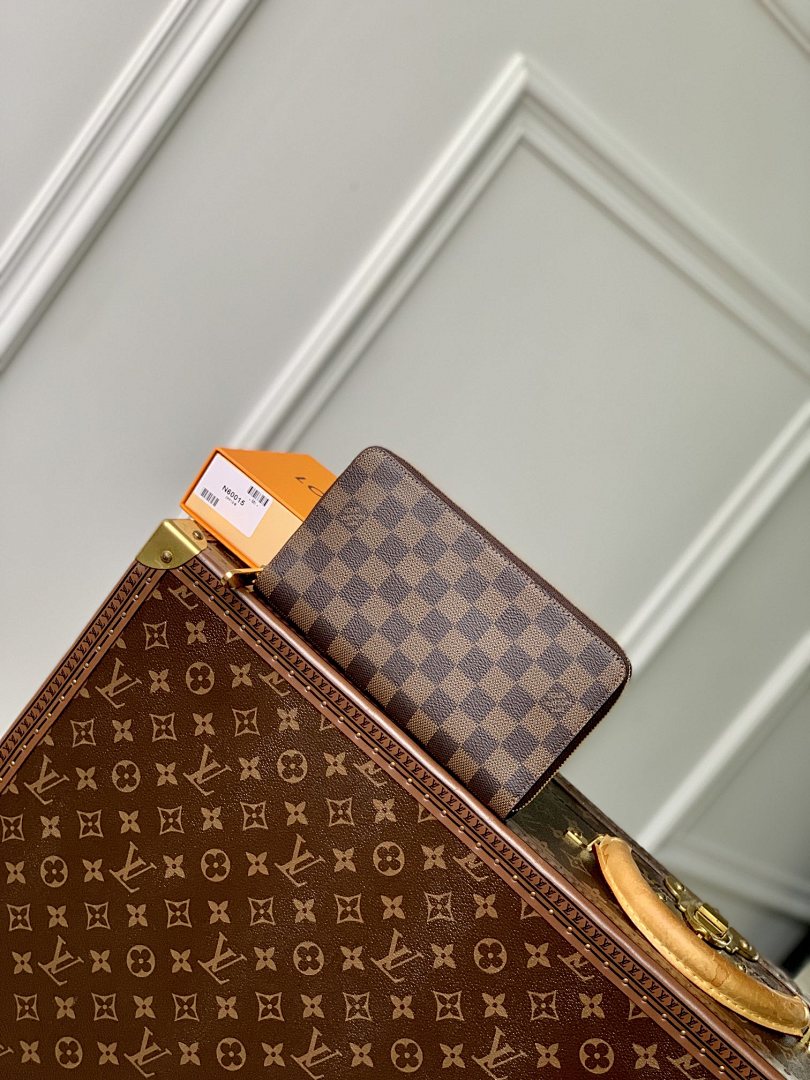 Portefeuille – Réf. N60003 · Damier Ébène