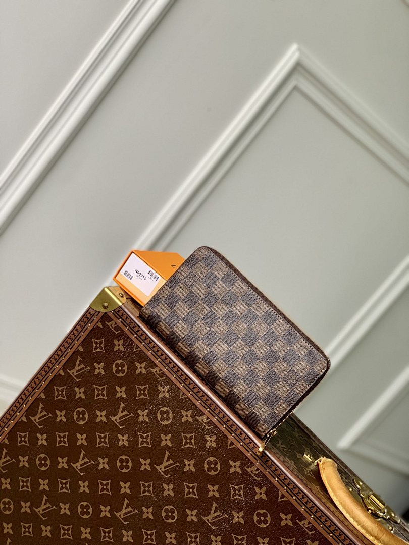 Portefeuille – Réf. N60003 · Damier Ébène