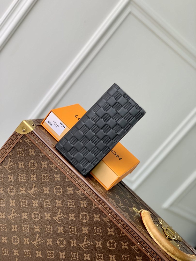 Portefeuille – Réf. N63010 · Damier Embossé