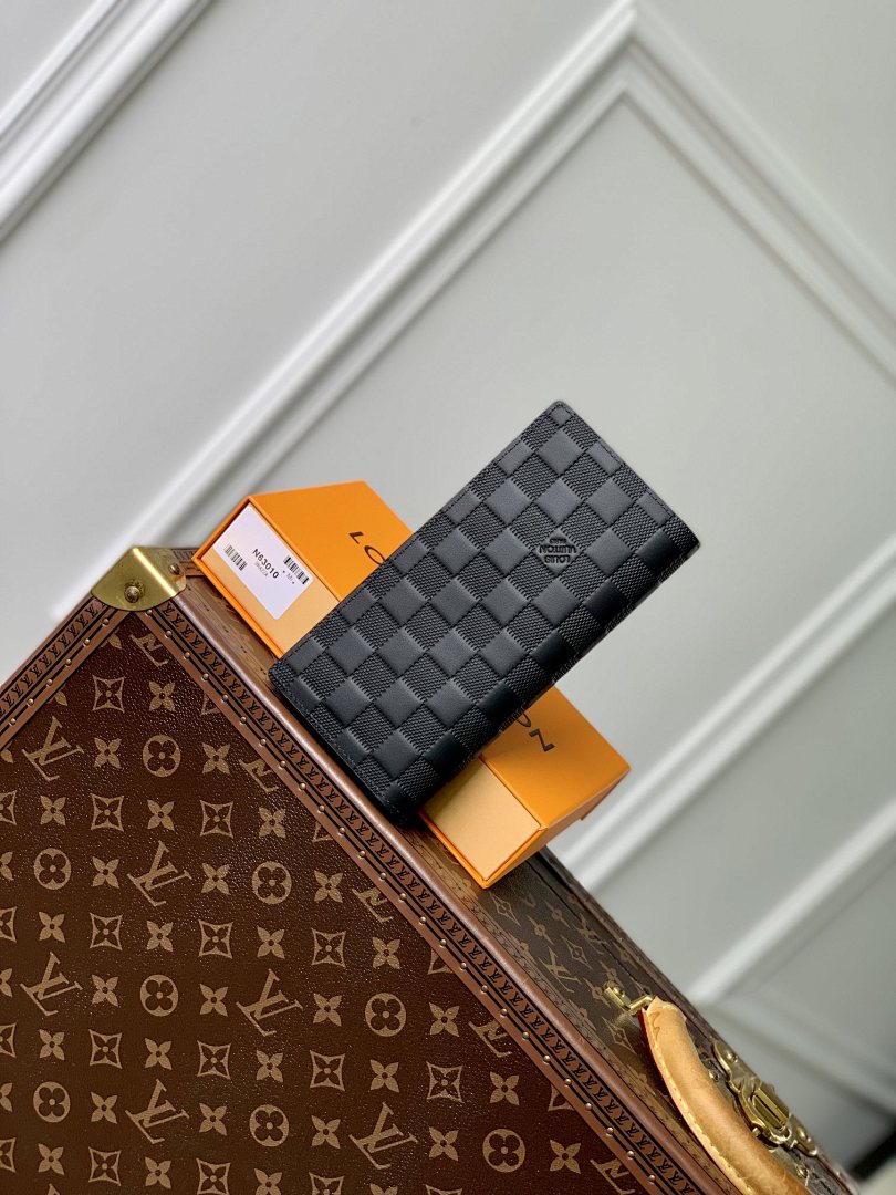 Portefeuille – Réf. N63010 · Damier Embossé