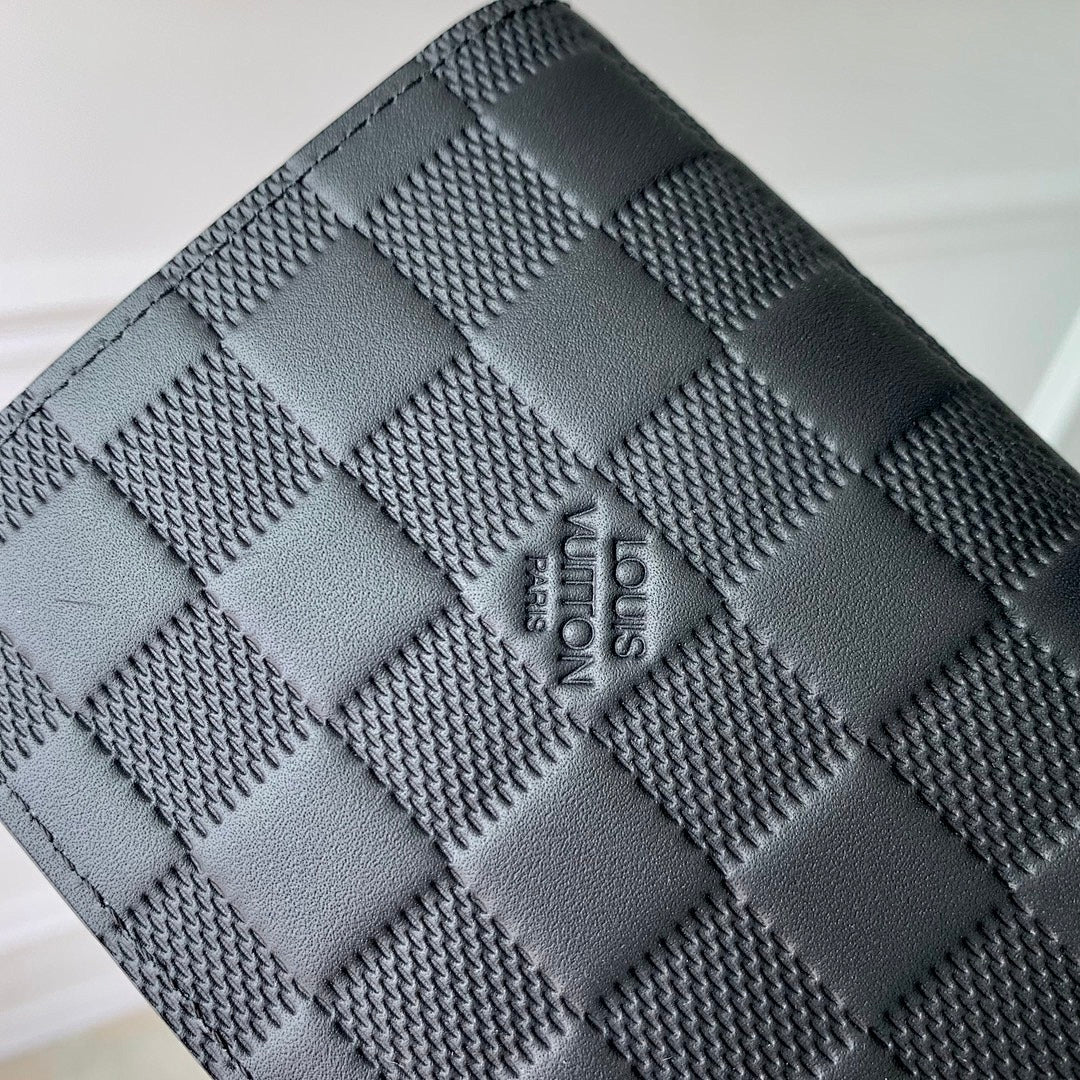 Portefeuille – Réf. N63010 · Damier Embossé