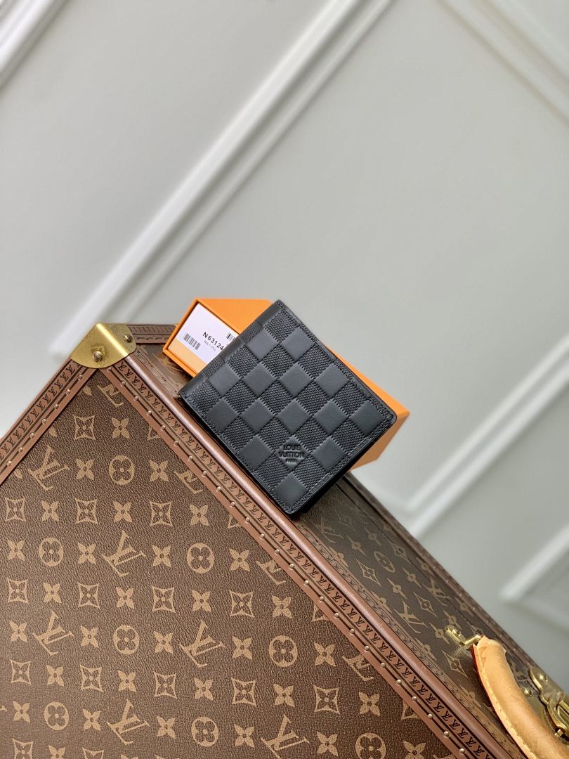 Portefeuille – Réf. N63124 · Damier Embossé