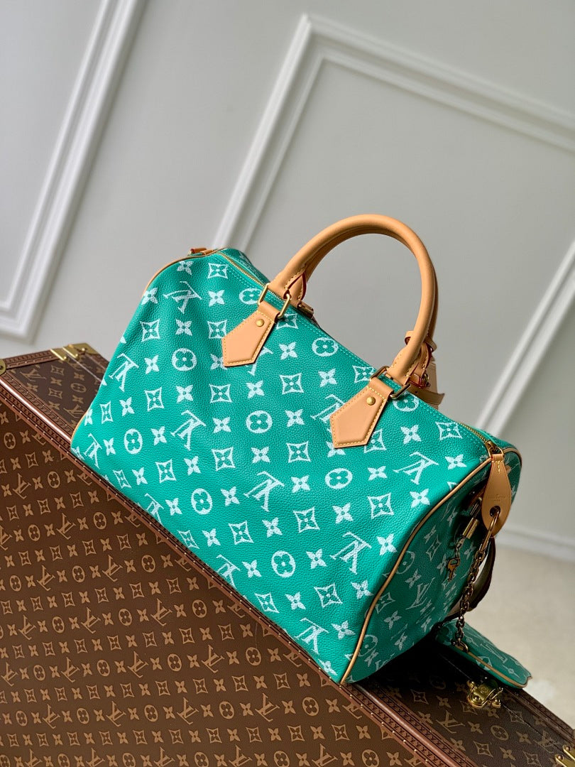 Sac à main Speedy – Réf. M24417 · Vert · Coloris 3
