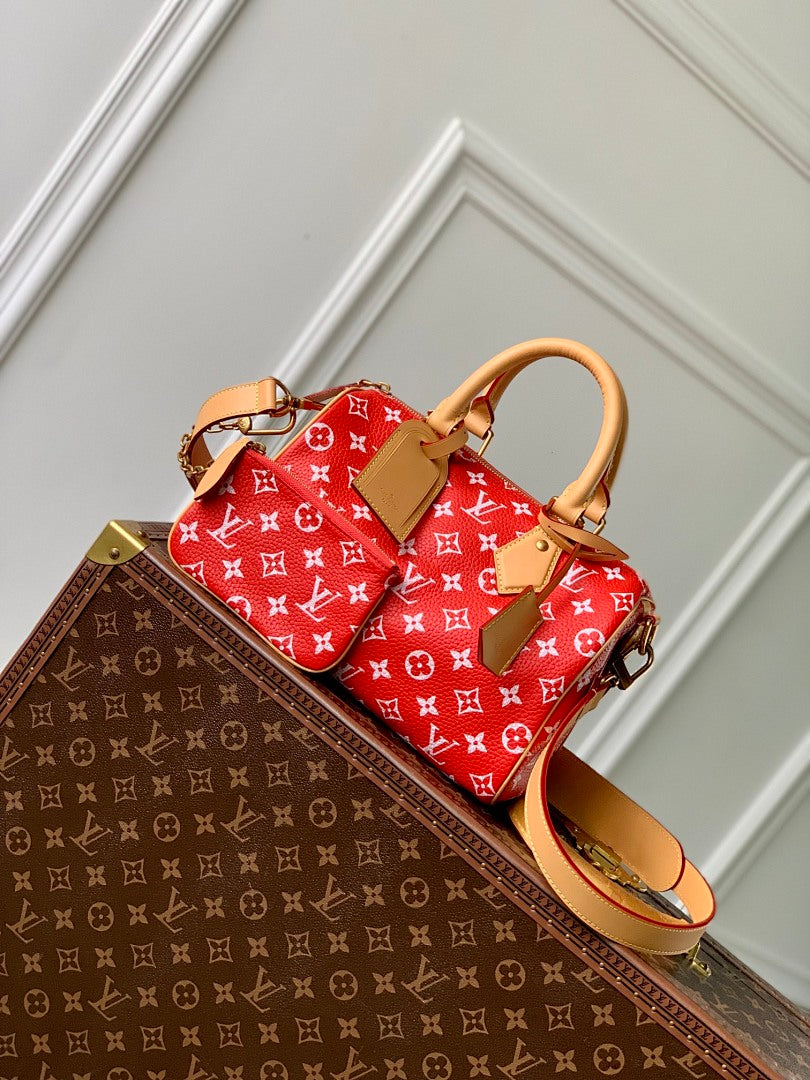 Sac à main Speedy – Réf. M24425 · Rouge
