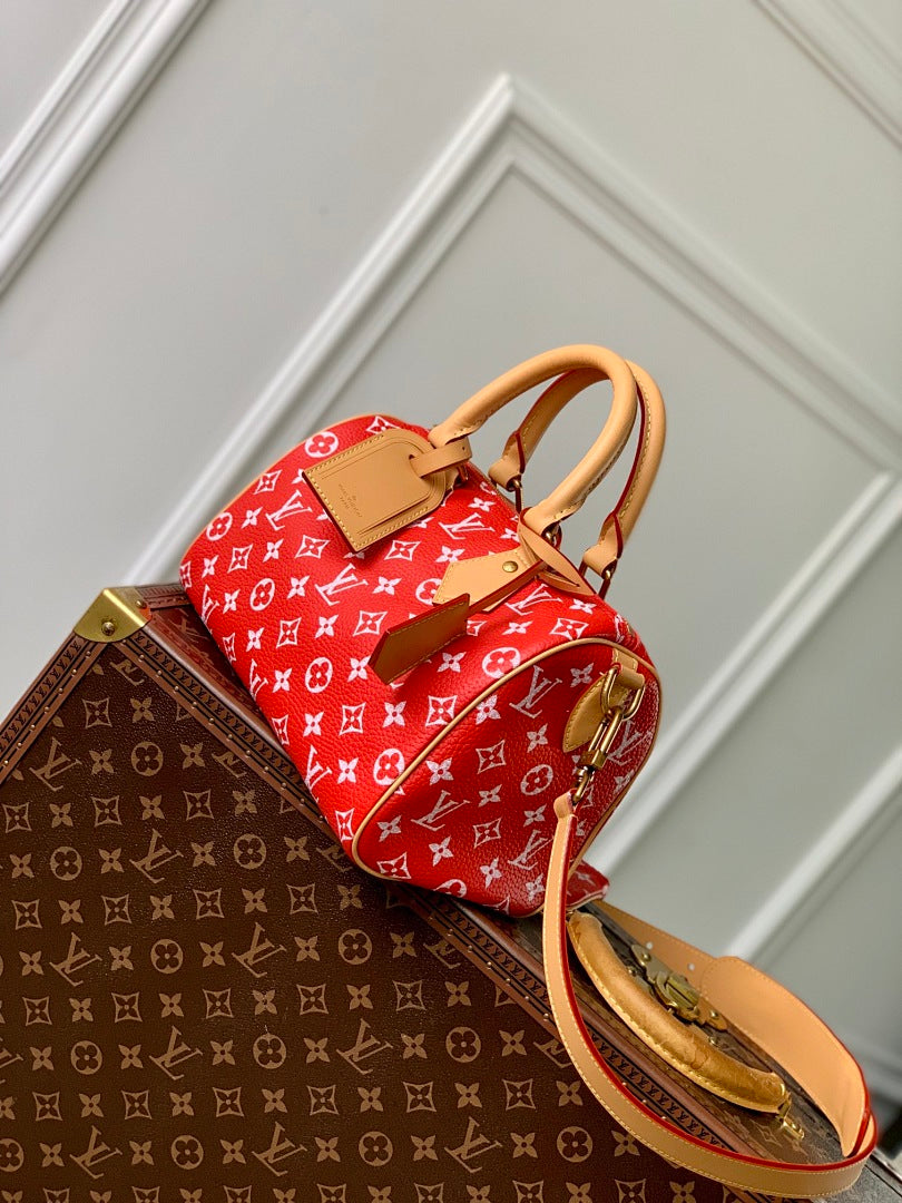 Sac à main Speedy – Réf. M24425 · Rouge