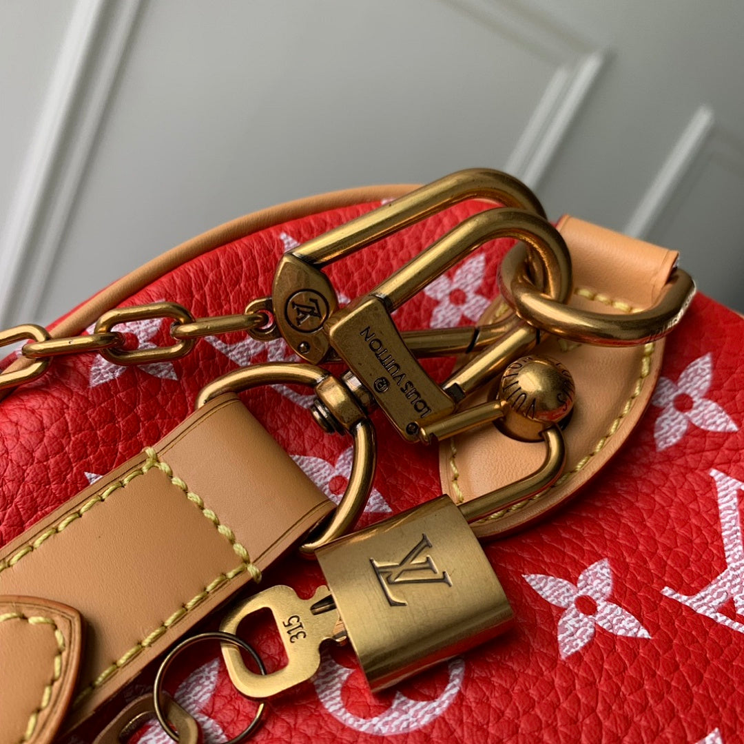 Sac à main Speedy – Réf. M24425 · Rouge