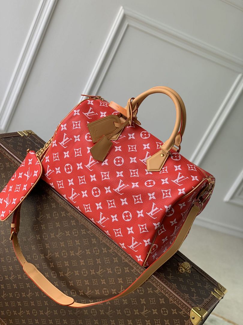 Sac à main Speedy – Réf. M24420 · Rouge