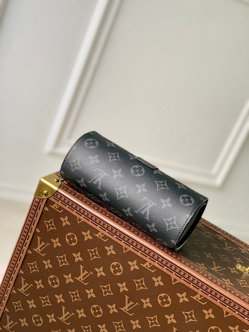Pochette – Réf. HH91 · Monogram Noir