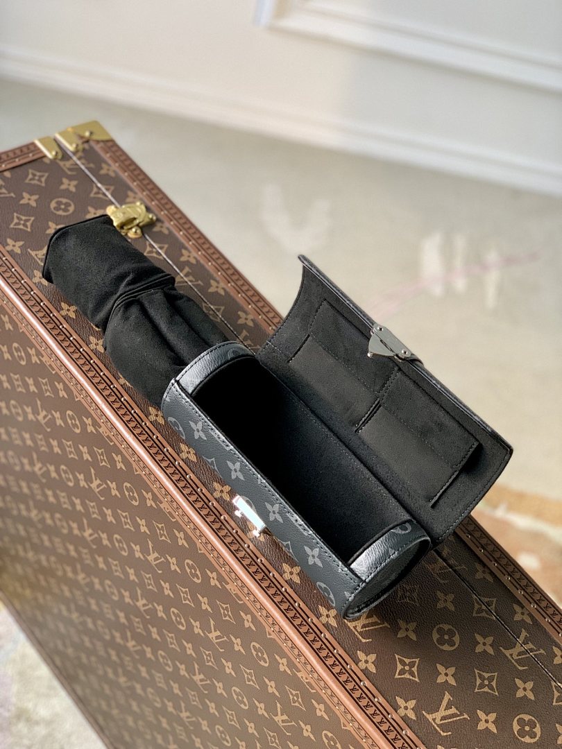Pochette – Réf. HH91 · Monogram Noir