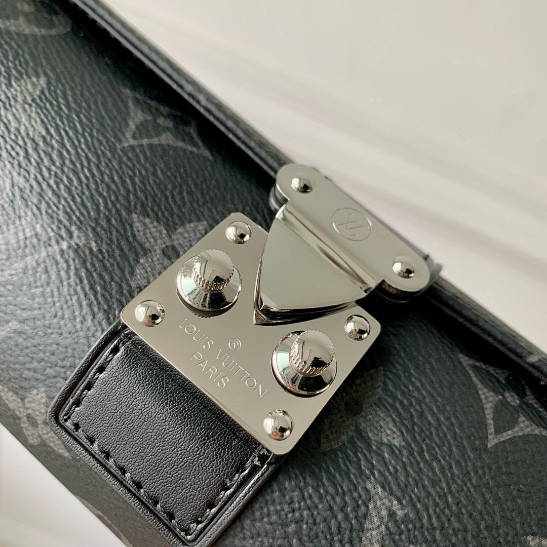 Pochette – Réf. HH91 · Monogram Noir