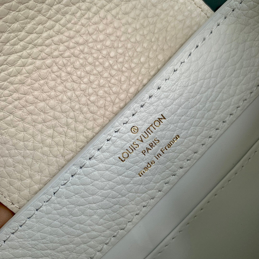 Sac à main Capucines – Réf. M20708 · Blanc Rose · Coloris 1