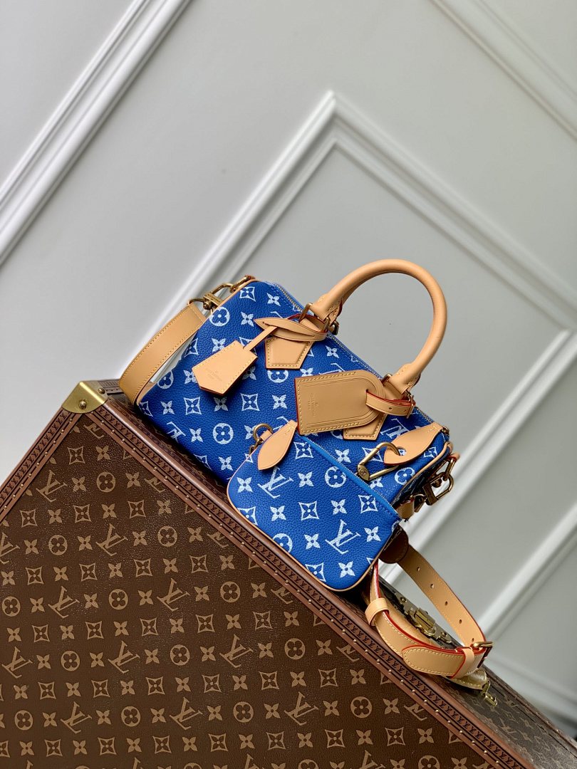 Sac à main Speedy – Réf. M24424 · Bleu