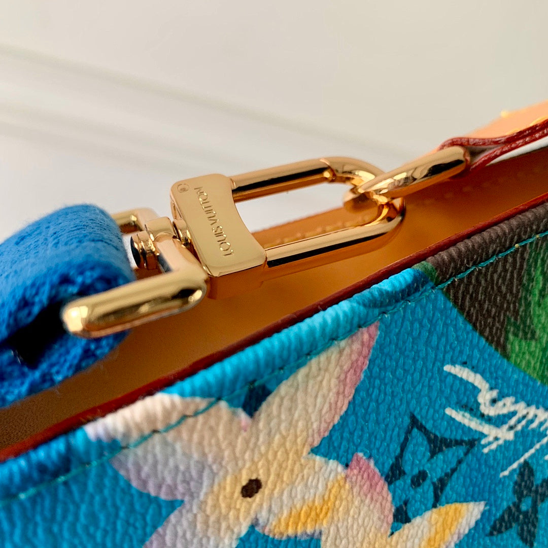 Sac à main – Réf. M83466 · Bleu