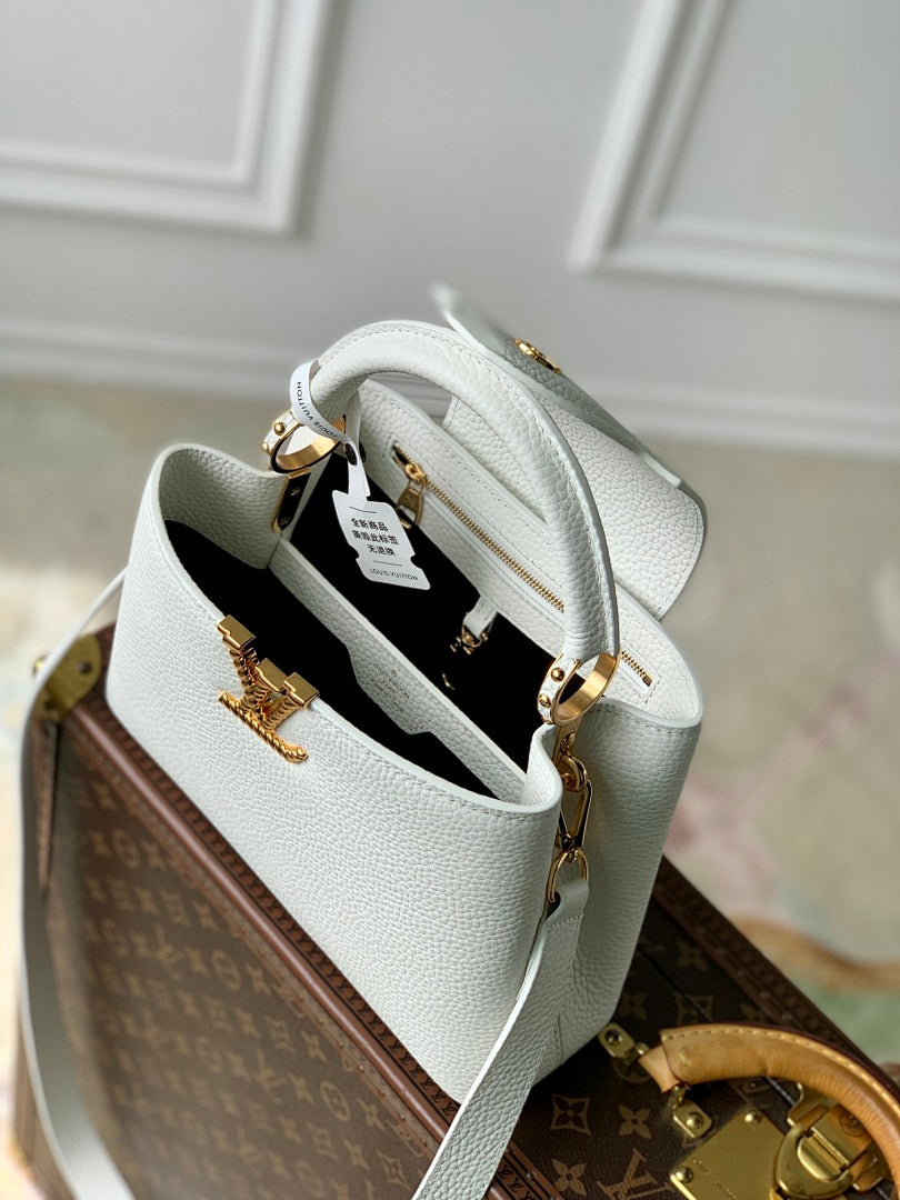 Sac à main Capucines – Réf. M24673 · Blanc · Coloris 2
