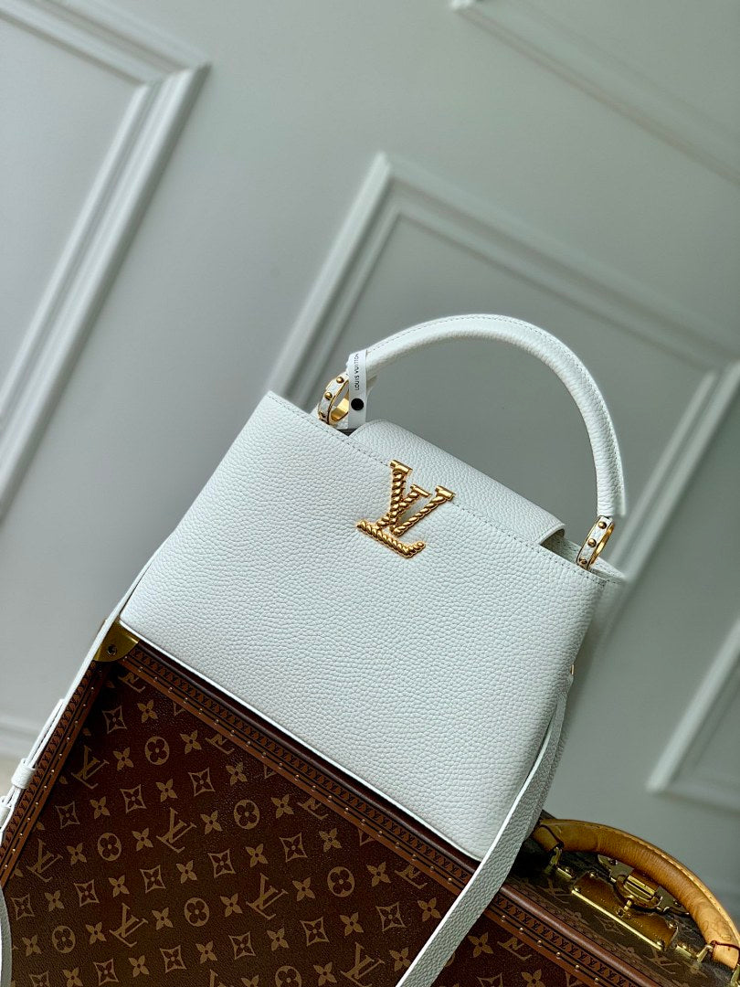 Sac à main Capucines – Réf. M24673 · Blanc · Coloris 1