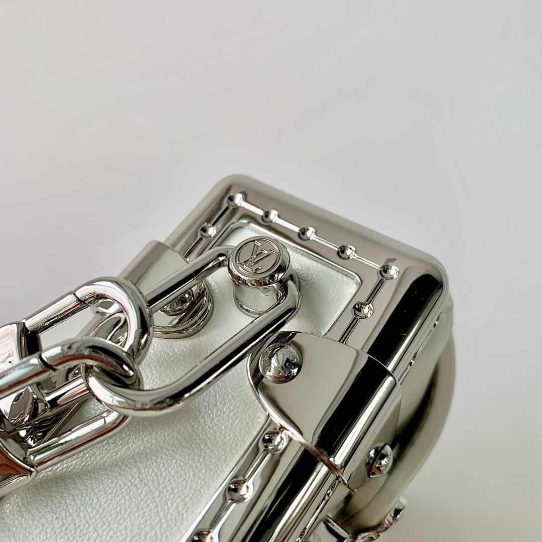Sac à main Trunk – Réf. M25445 · Blanc · Coloris 3