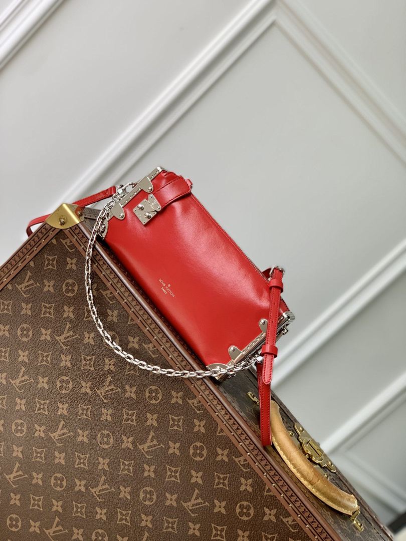Sac à main Trunk – Réf. M25445 · Rouge