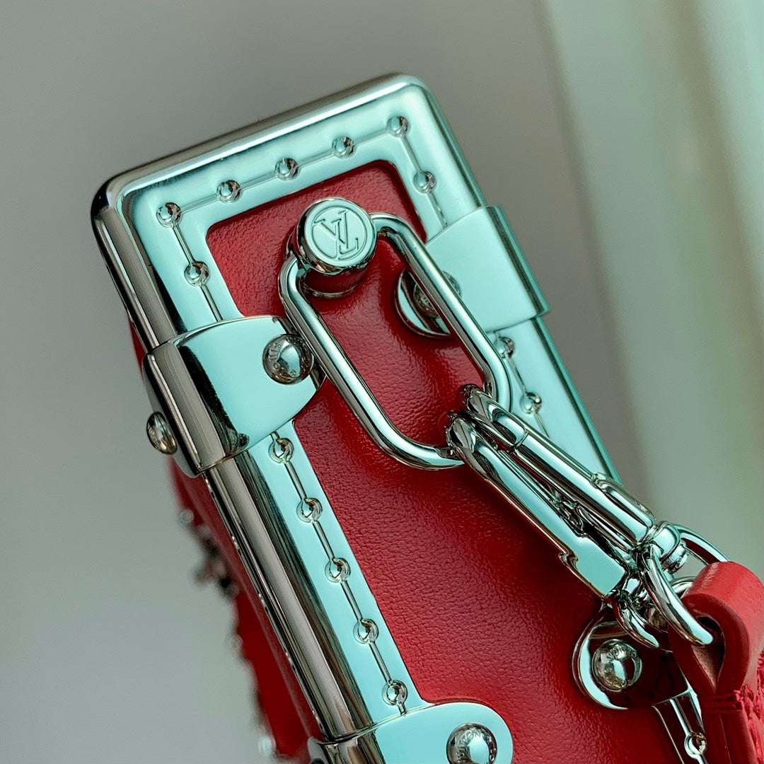 Sac à main Trunk – Réf. M25445 · Rouge