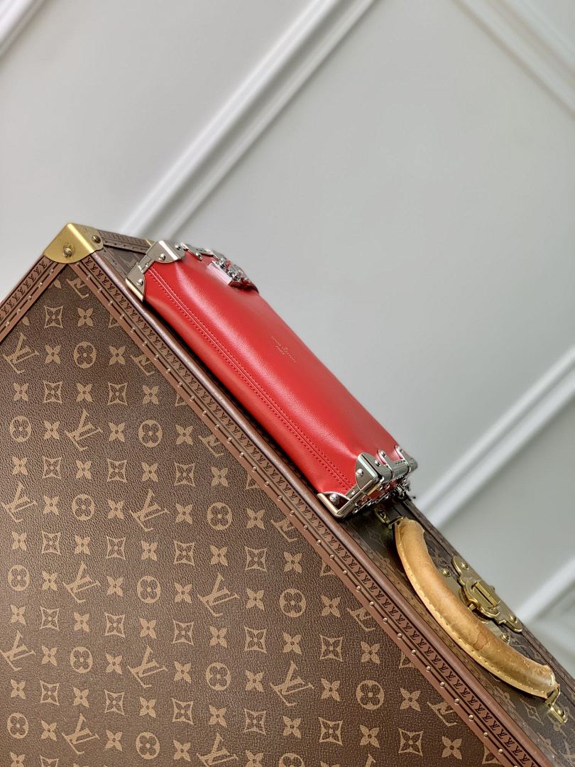 Sac à main Trunk – Réf. M25445 · Rouge