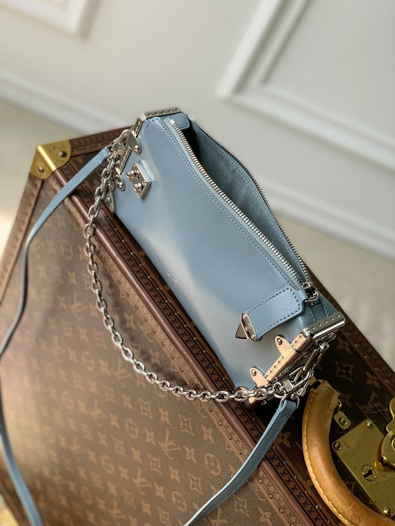 Sac à main Trunk – Réf. M25445 · Gris