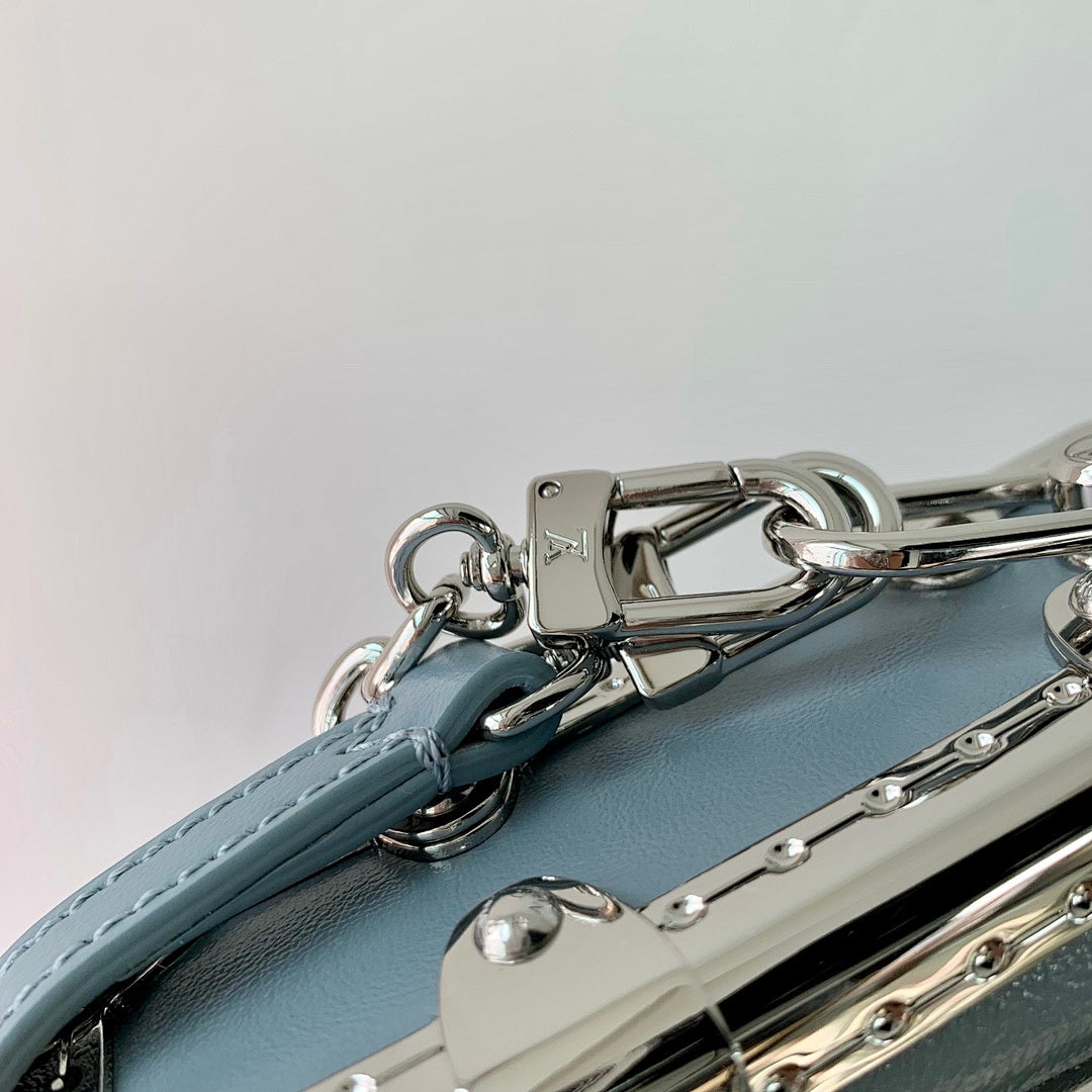 Sac à main Trunk – Réf. M25445 · Gris