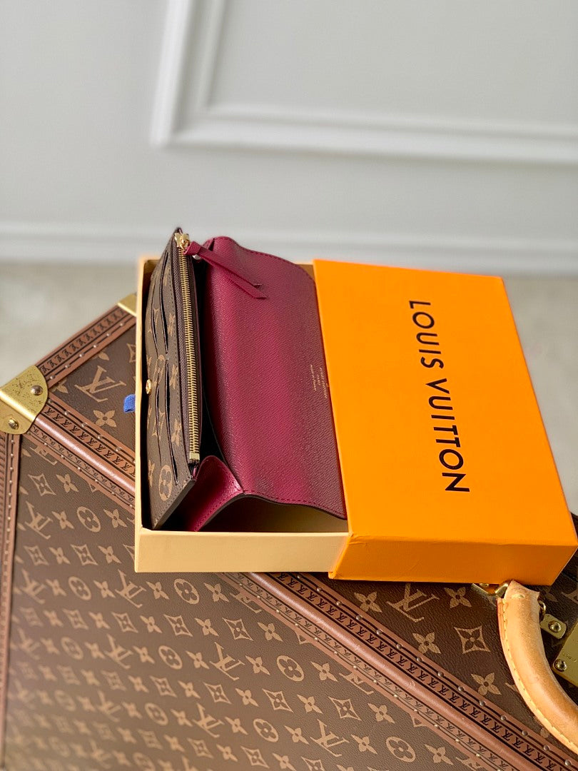 Portefeuille – Réf. M60697 · Violet Rouge