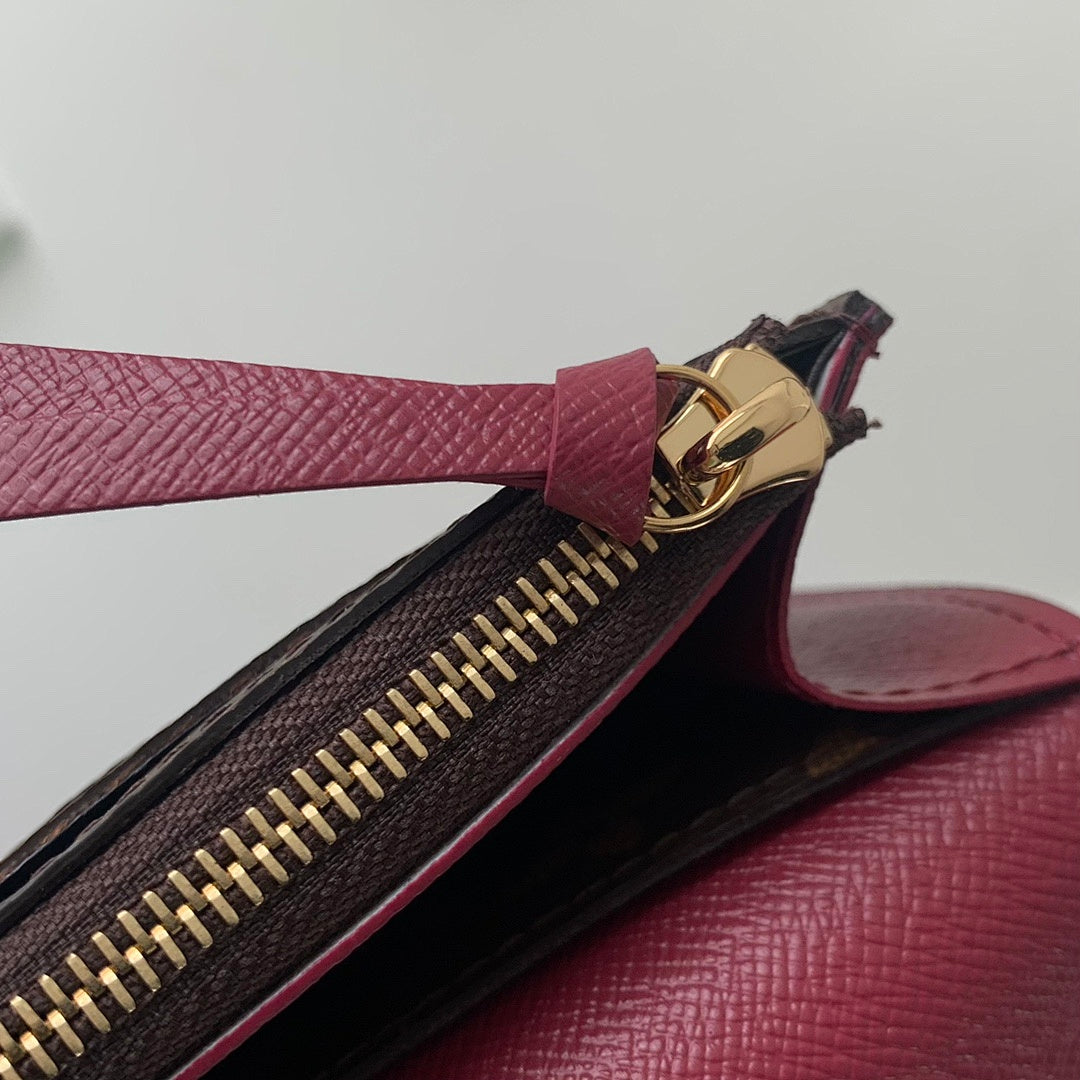 Portefeuille – Réf. M60697 · Violet Rouge