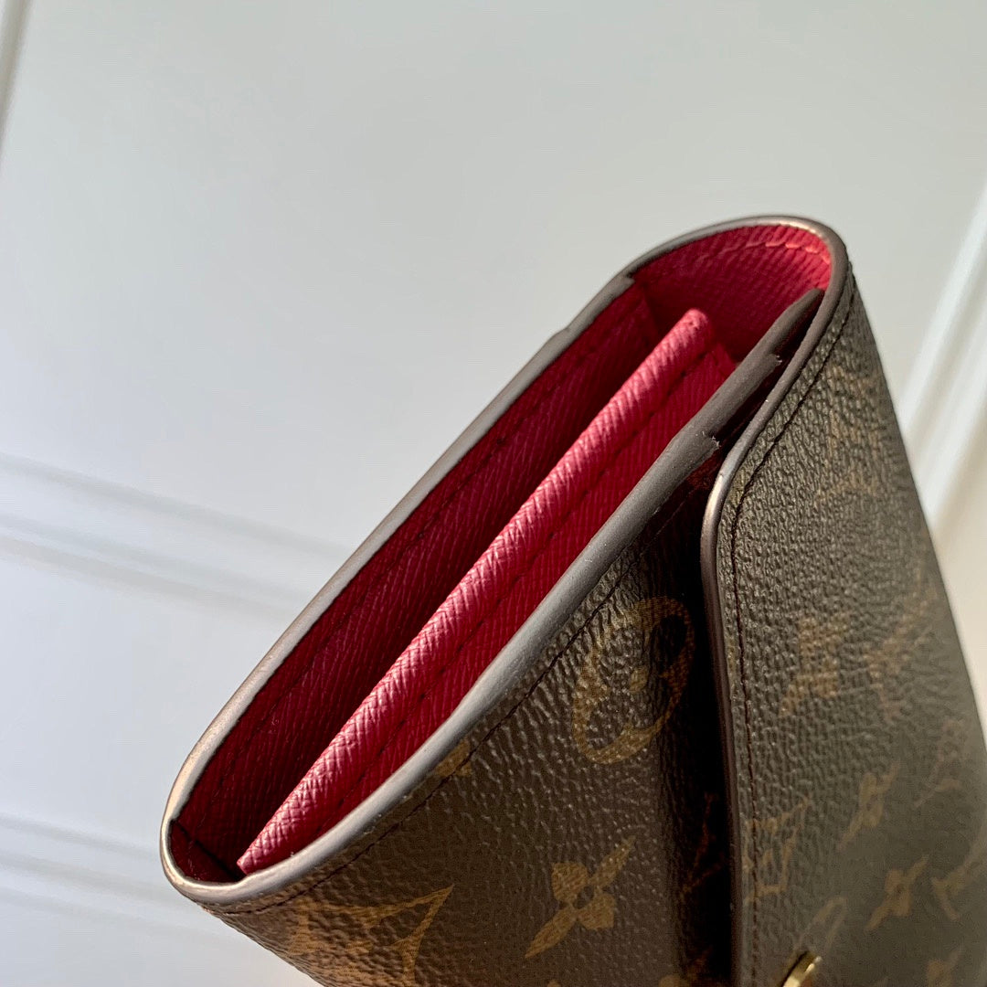 Portefeuille – Réf. HH135M60531 · Violet Rouge