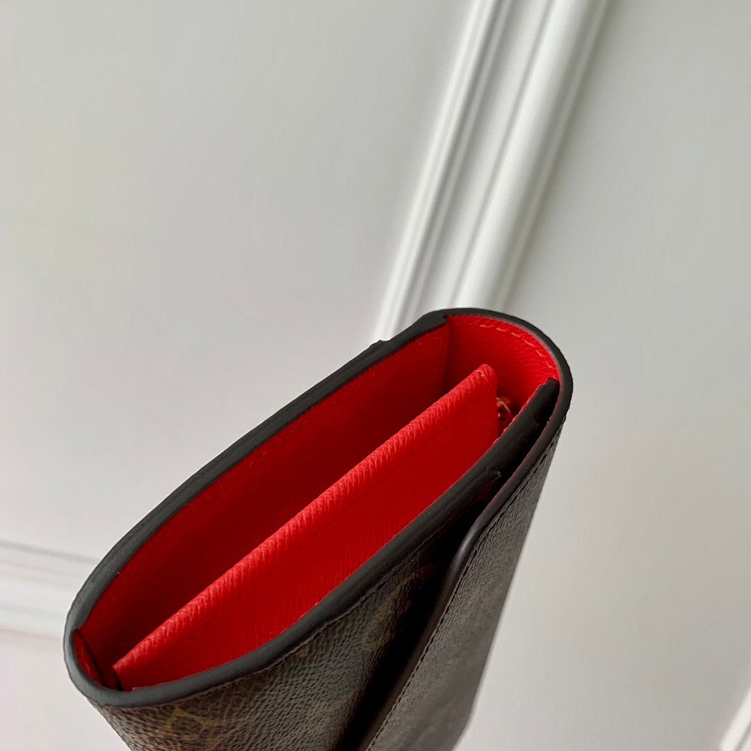 Portefeuille – Réf. HH135M60531 · Rouge