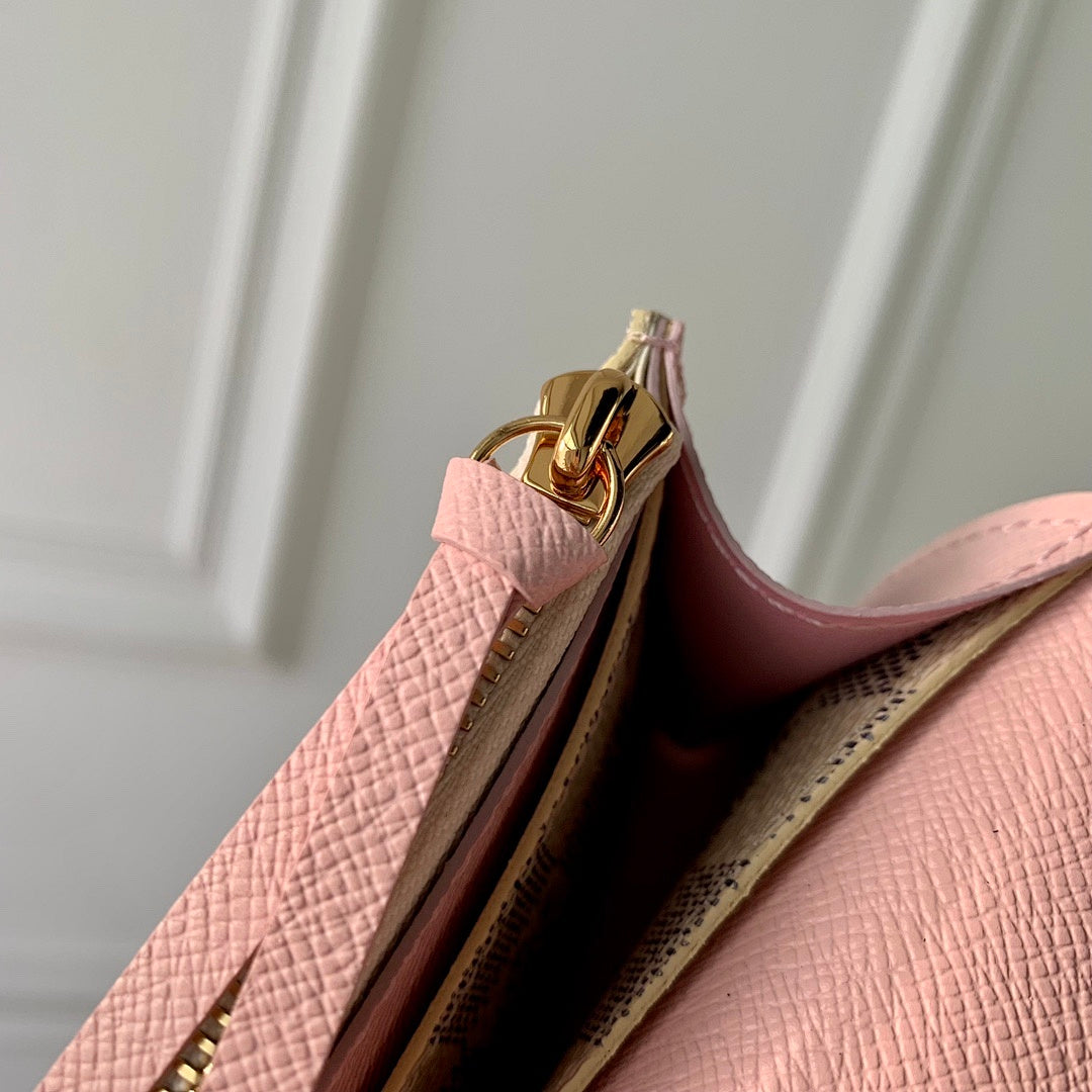 Portefeuille – Réf. M41625 · Damier Azur Rose · Coloris 1