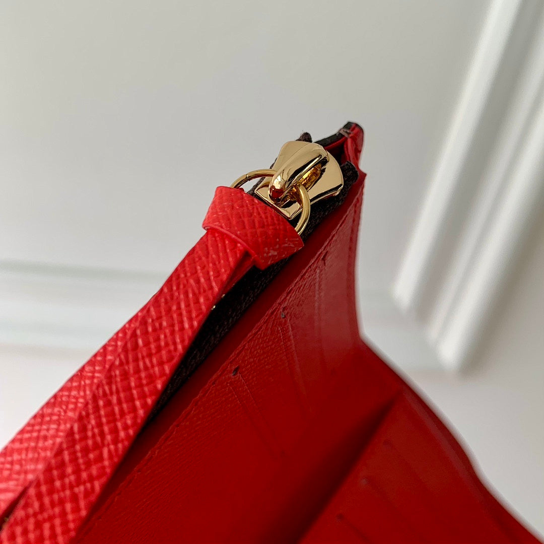 Portefeuille – Réf. HH140M41938 · Rouge