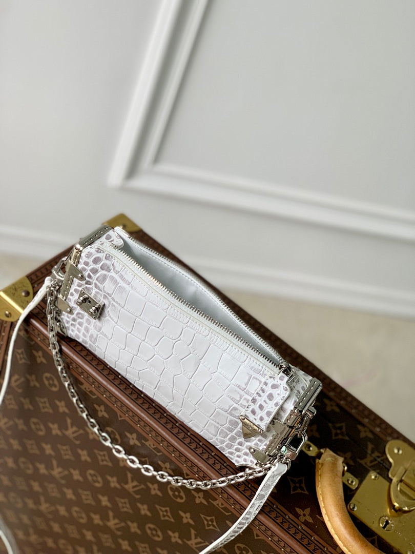 Sac à main Trunk – Réf. M25445 · Blanc · Coloris 2
