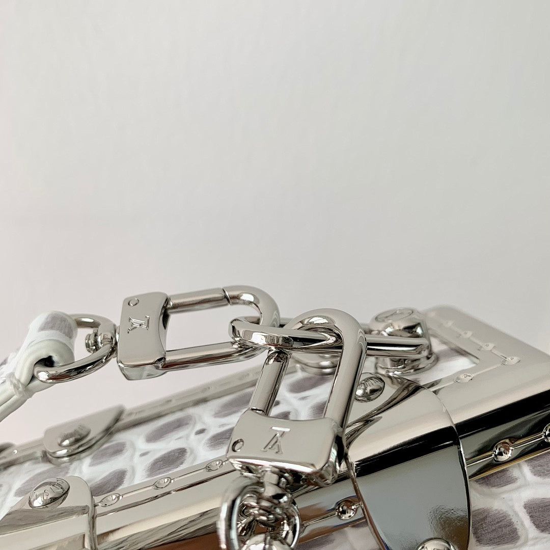 Sac à main Trunk – Réf. M25445 · Blanc · Coloris 2