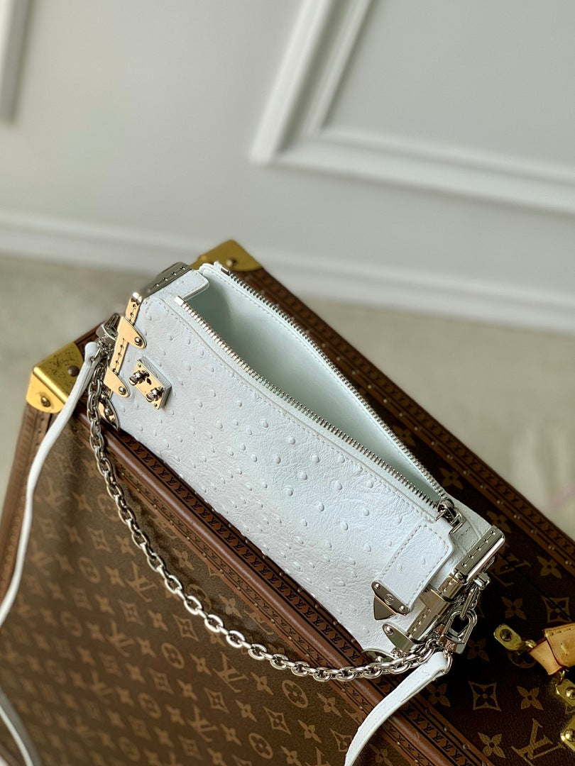 Sac à main Trunk – Réf. M25445 · Blanc · Coloris 1