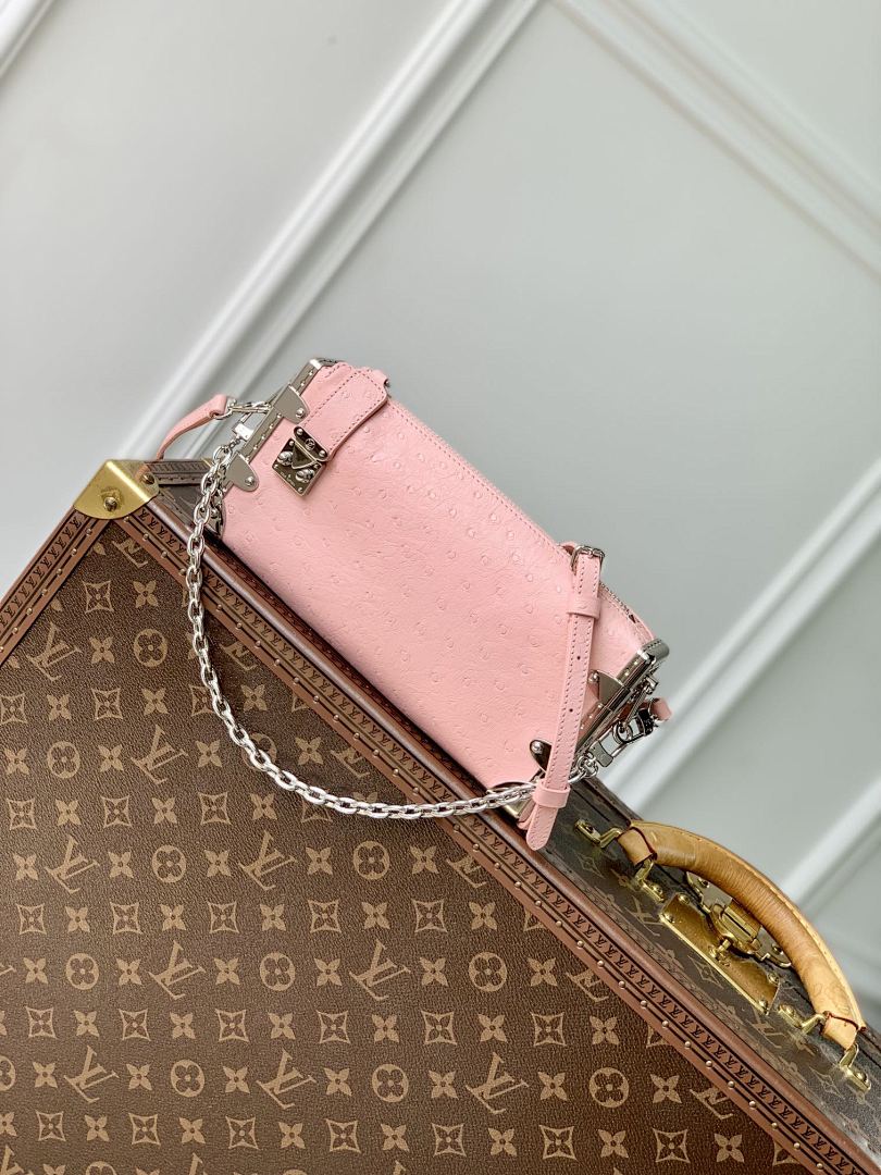 Sac à main Trunk – Réf. M25445 · Rose