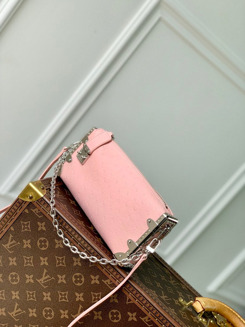 Sac à main Trunk – Réf. M25445 · Rose